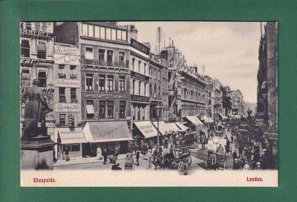 LONDON - Cheapside - Sir Robert Peel's Statue