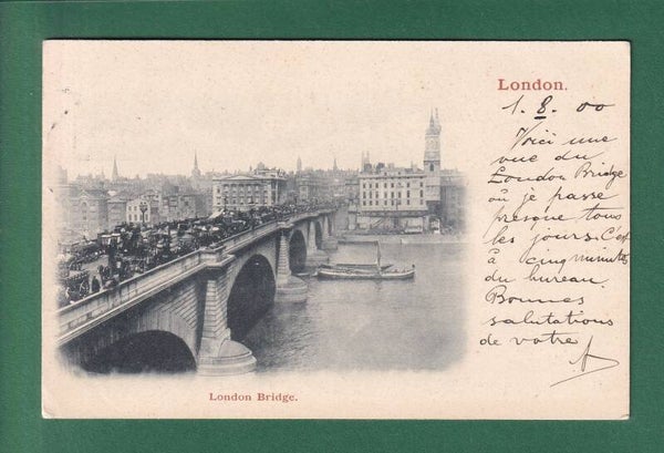 LONDON - London Bridge - 1900
