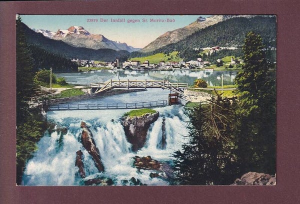 ST. MORITZ-BAD - Innfall - 1919