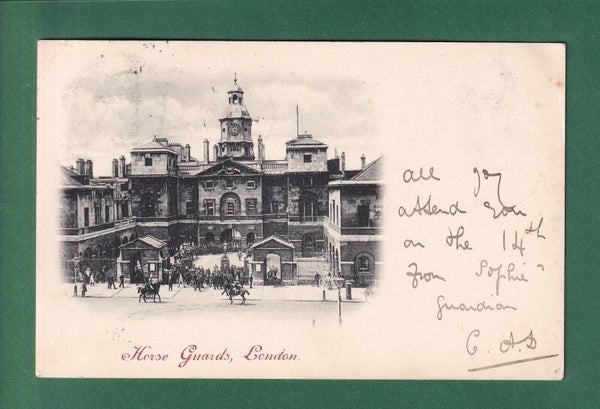LONDON - Horse Guards - 1901