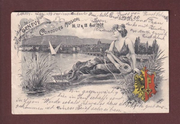 GENEVE - Concours musical 1902