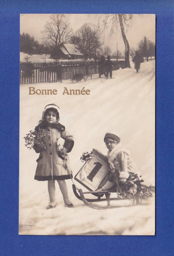 NOUVEL AN - Enfants - 1921