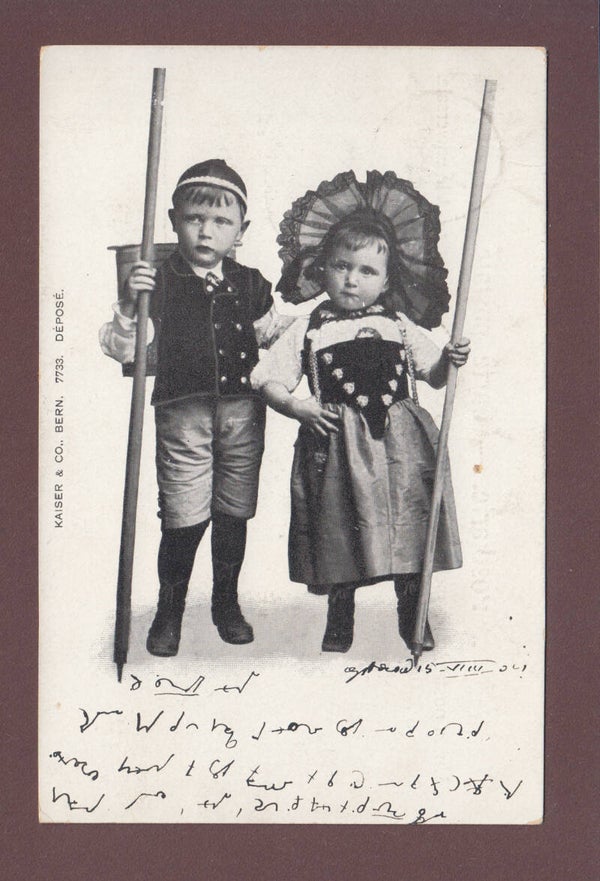 BERN - Kinder mit Trachten - 1904