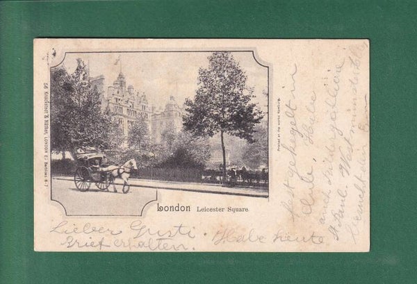 LONDON - Leicester Square - 1903