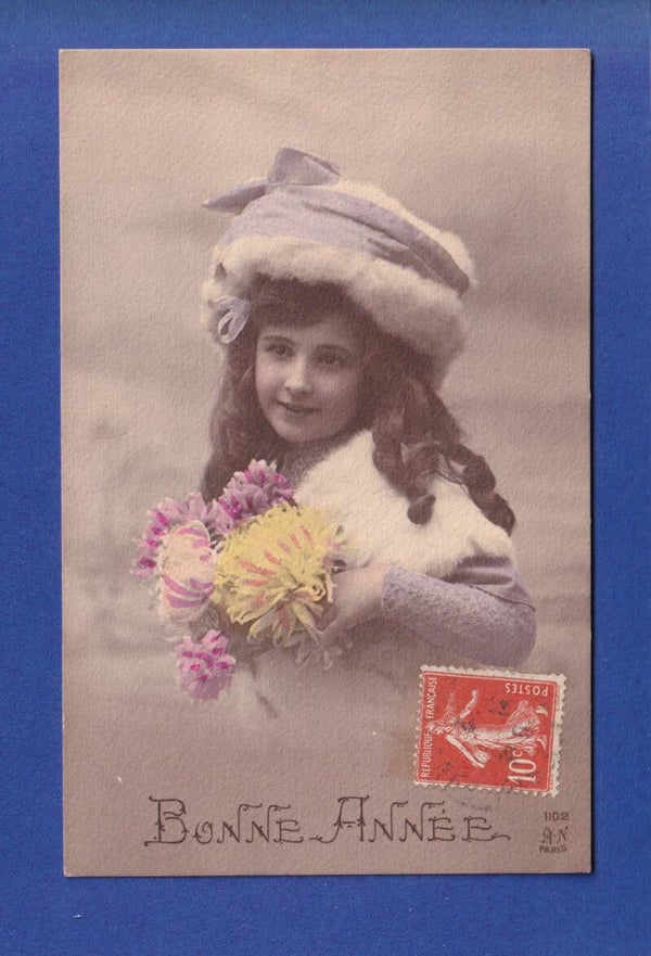 NOUVEL AN - Enfant - Fleurs