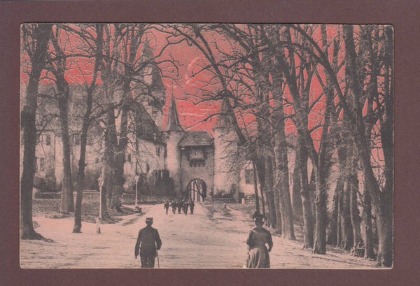 COLOMBIER - Entrée du Château - 1911