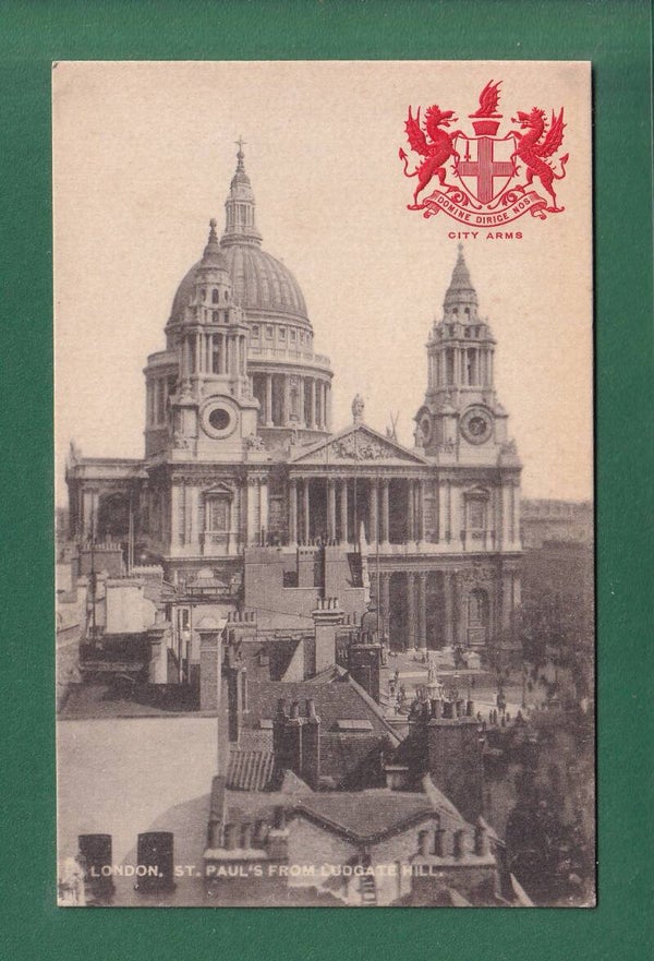 LONDON - St. Paul's from Ludgate Hill