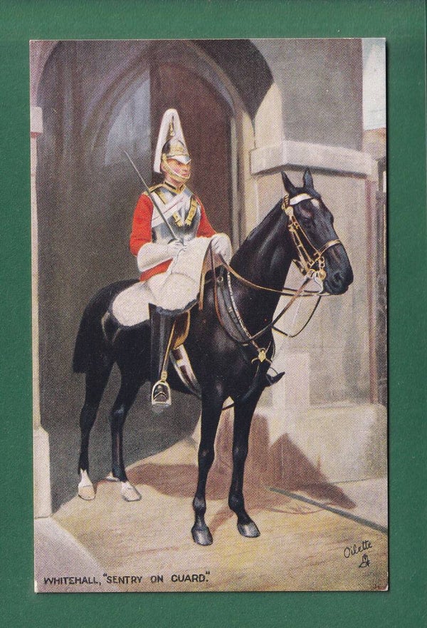 LONDON - Whitehall - Sentry on Guard
