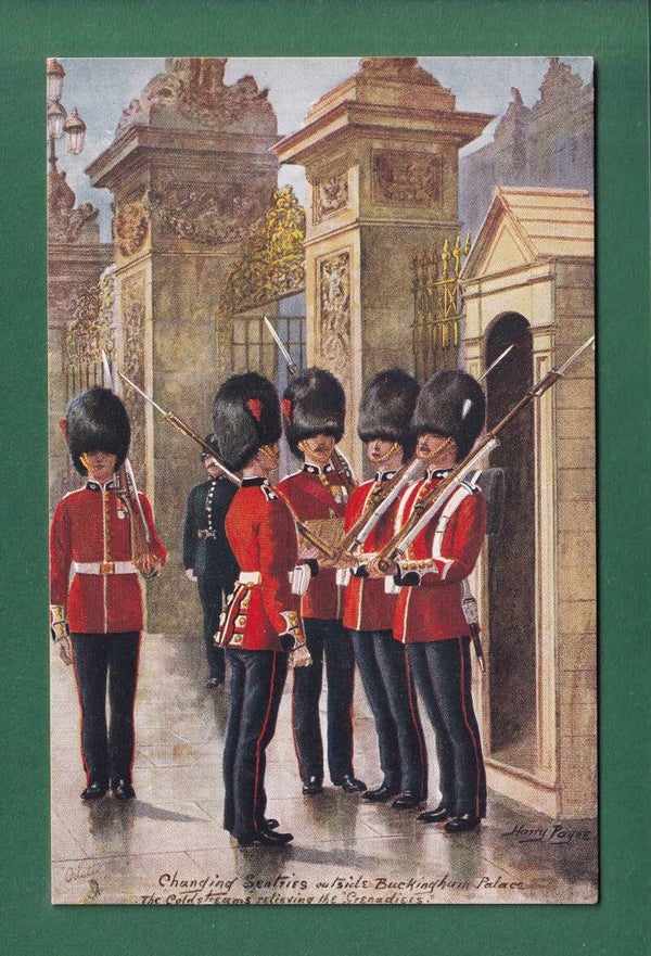 LONDON - Buckingham Palace - Changing Sentries