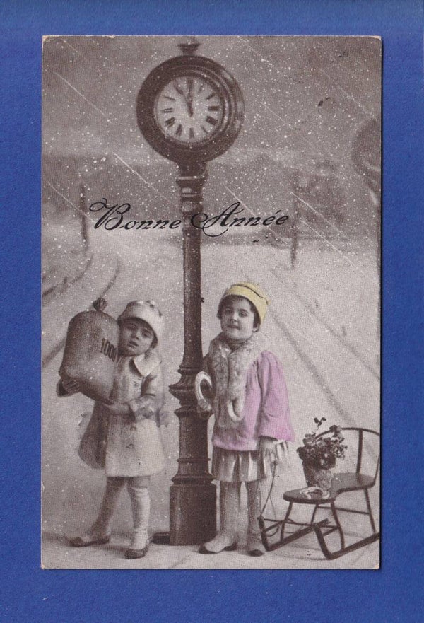 NOUVEL AN - Enfants - 1920