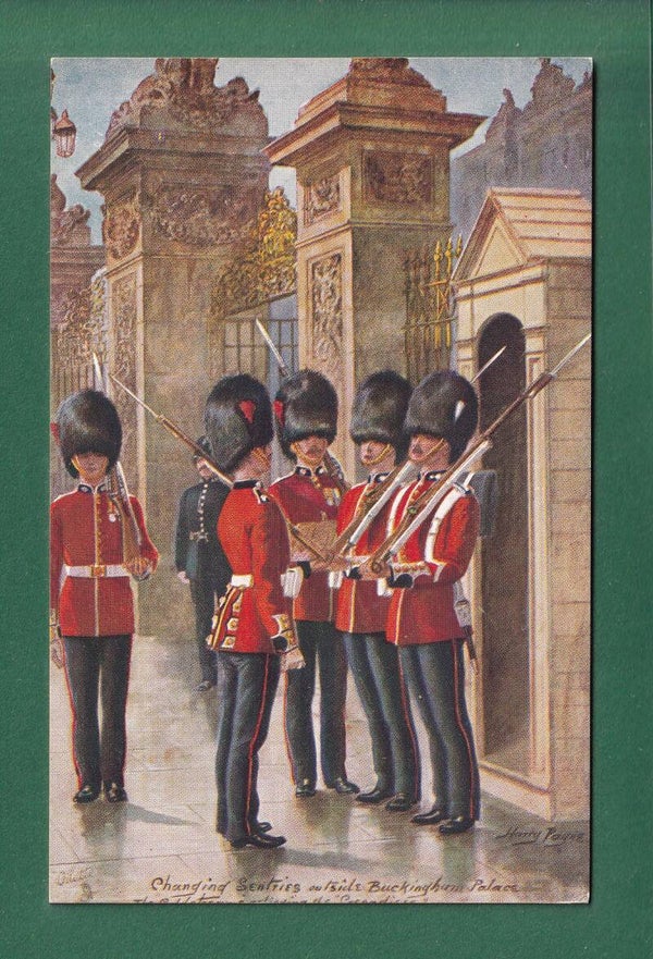 LONDON - Buckingham Palace - Changing Sentries