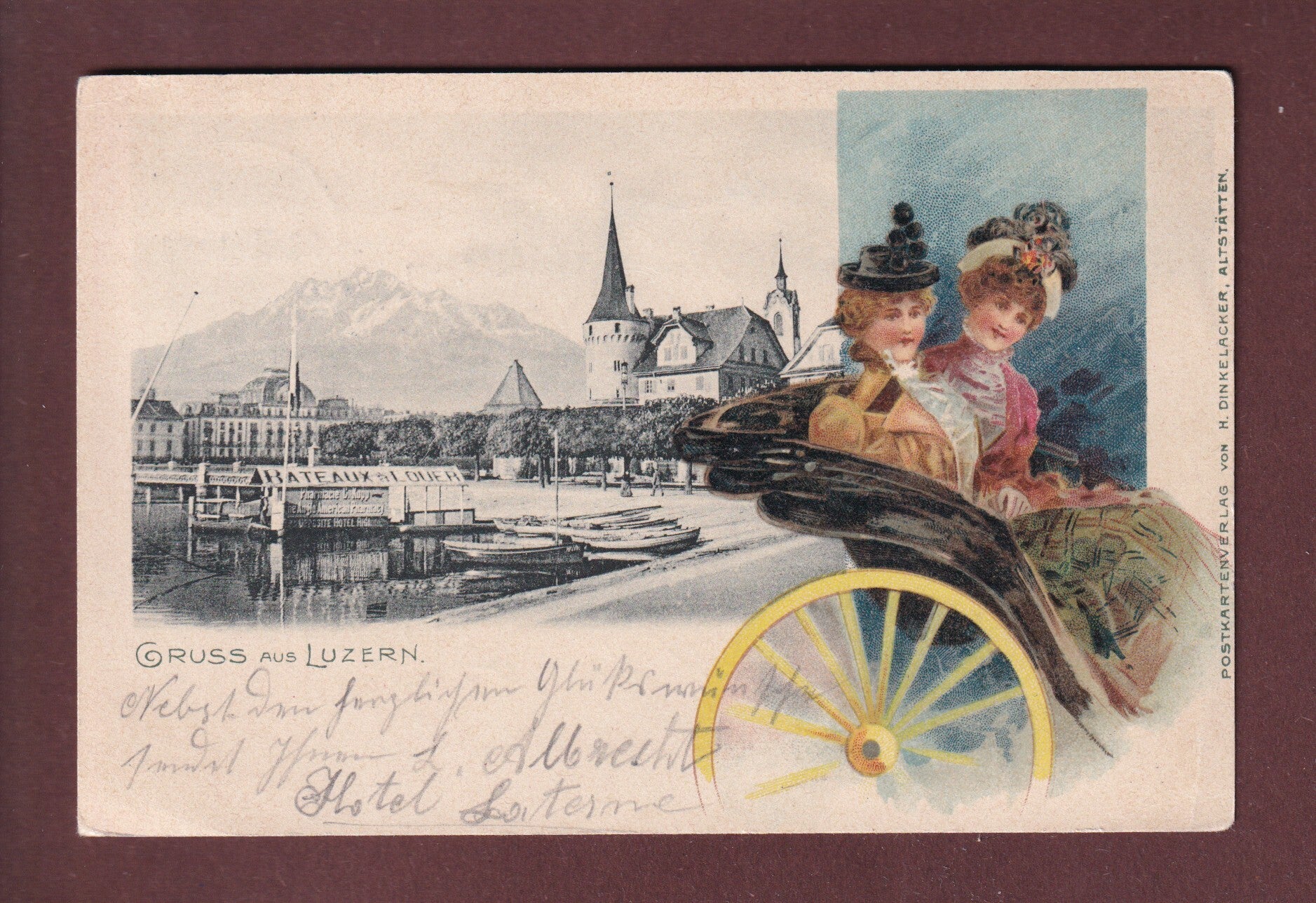 Gruss aus LUZERN - 1901