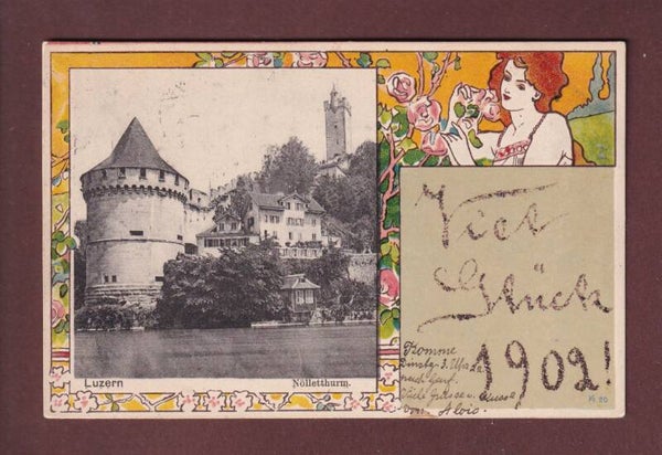 LUZERN - Nölliturm - 1901