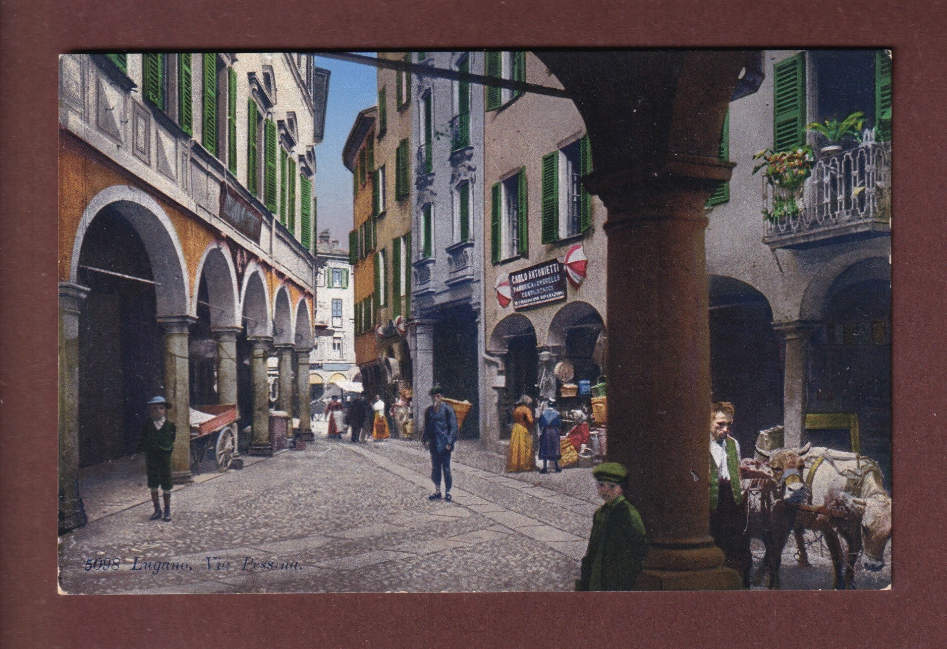 LUGANO - Via Pessina