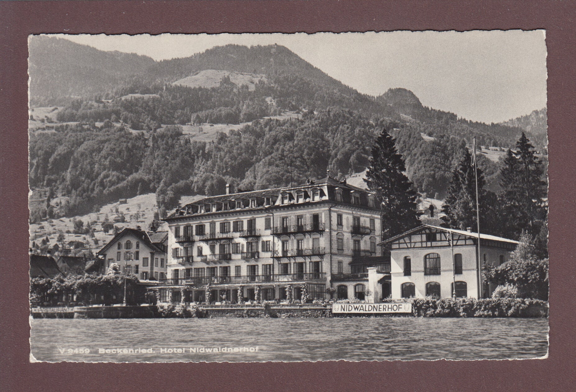 BECKENRIED - Hotel Nidwaldnerhof - 1961