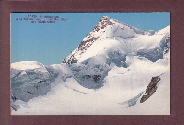 Weg auf die JUNGFRAU - Rottalhorn