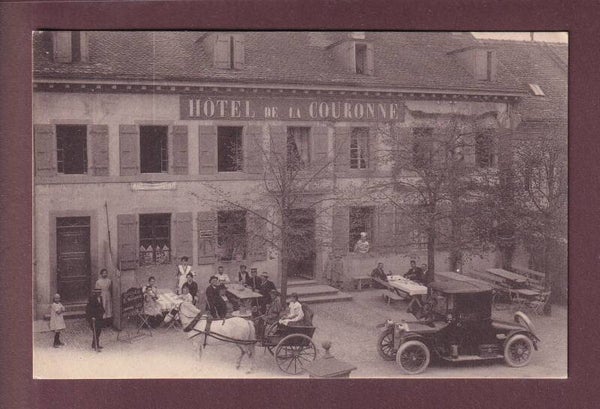 JUSSY - HÔTEL de LA COURONNE - Auto - Attelage