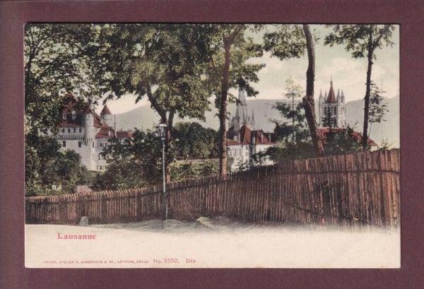 LAUSANNE - Château et Cathédrale