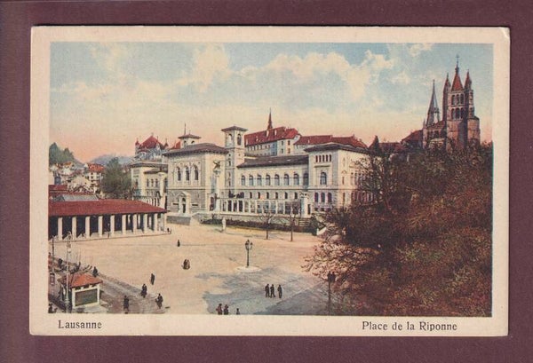 LAUSANNE - Place de la Riponne