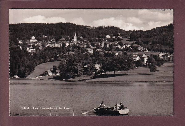 LES BRENETS depuis le lac - Barque