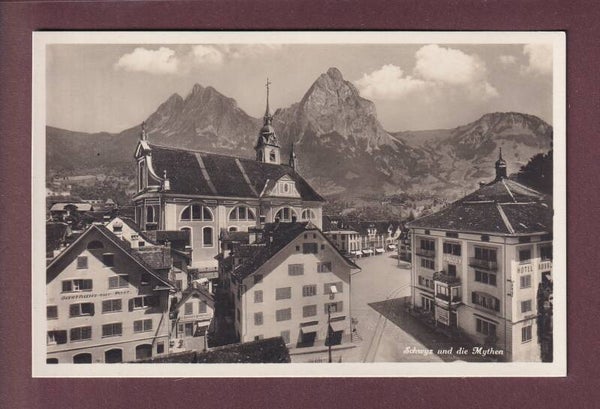 SCHWYZ - Gasthaus zur Post - Mythen