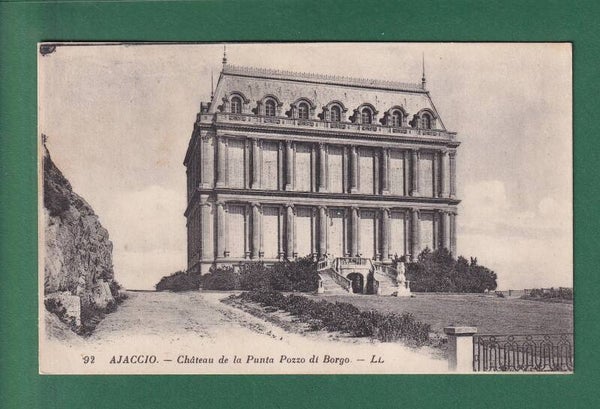 AJACCIO - Château de la Punta Pozzo di Borgo - 1930