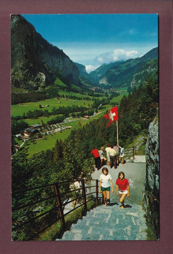 Am Eingang zur TRÜMMELBACHSCHLUCHT // kleiner Eckbug //