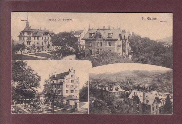 ST. GALLEN - Institut Dr. Schmidt - 1908