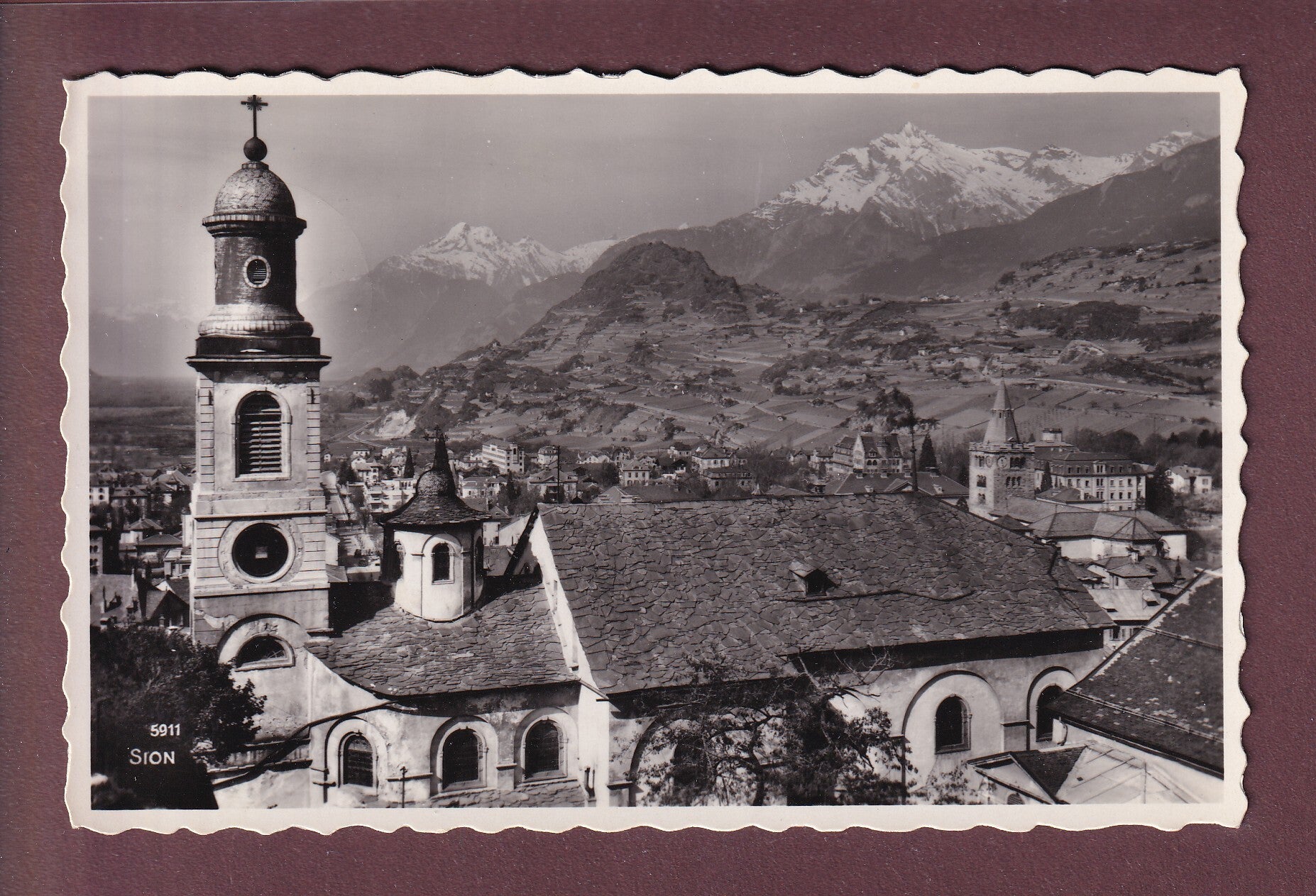 SION - Eglise des Jésuites - 1958