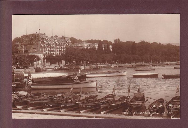 LAUSANNE - Ouchy - Petits bateaux