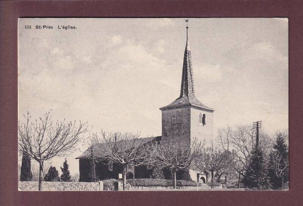 ST. PREX - L'Eglise - 1917