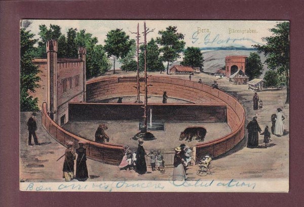 BERN - Bärengraben - 1903