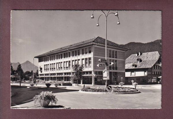 INTERLAKEN - Postgebäude - Niesen - 1960