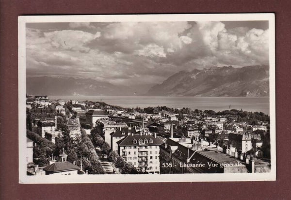 LAUSANNE - Vue partielle - Bas de la Ville - 1934