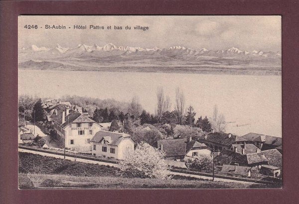ST. AUBIN - Hôtel Pattus - 1911