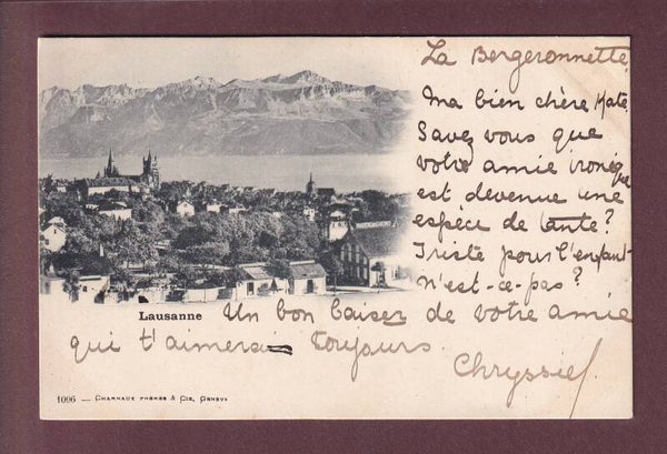 LAUSANNE - Charnaux Frères