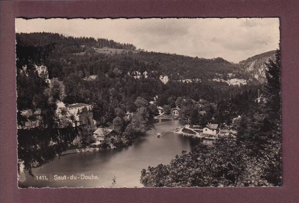 Les Brenets - SAUT DU DOUBS - 1949
