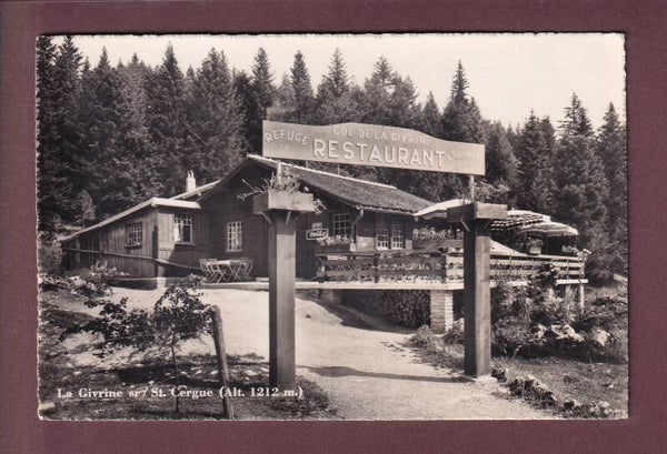 LA GIVRINE sur St. Cergue - Restaurant - 1948
