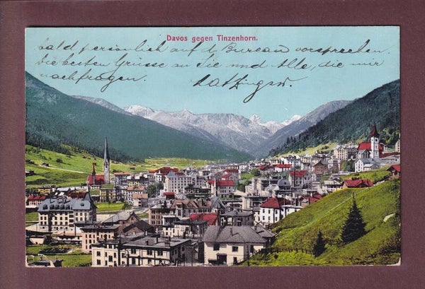 DAVOS - Tinzenhorn - 1908