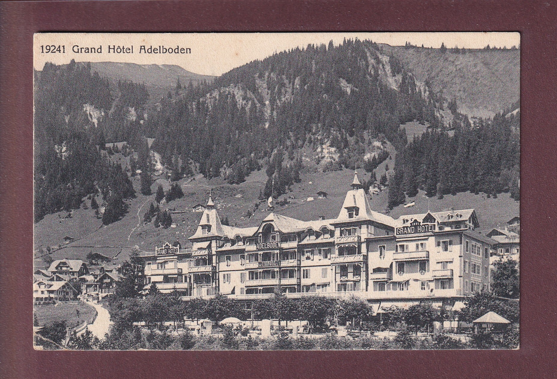 ADELBODEN - Grand Hotel - 1916