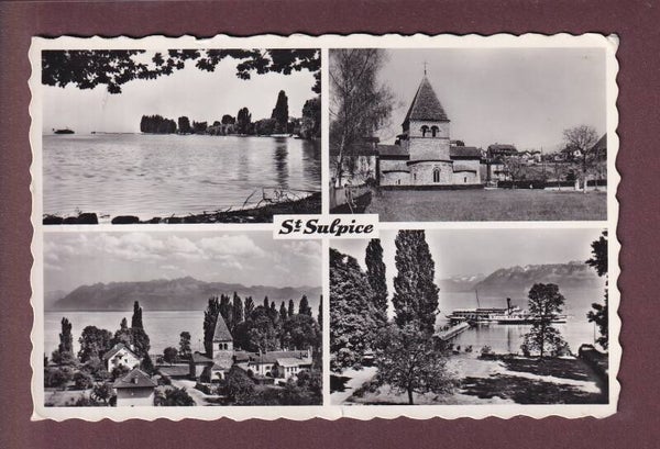 ST. SULPICE - 4 images - 1959