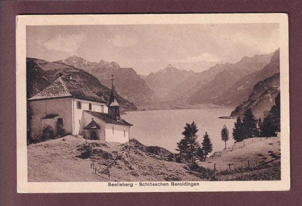 SEELISBERG - Schlösschen Beroldingen - 1918