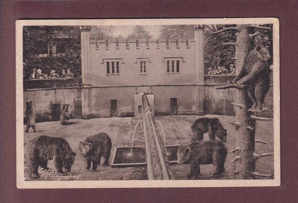 BERN - Bärengraben - 1921
