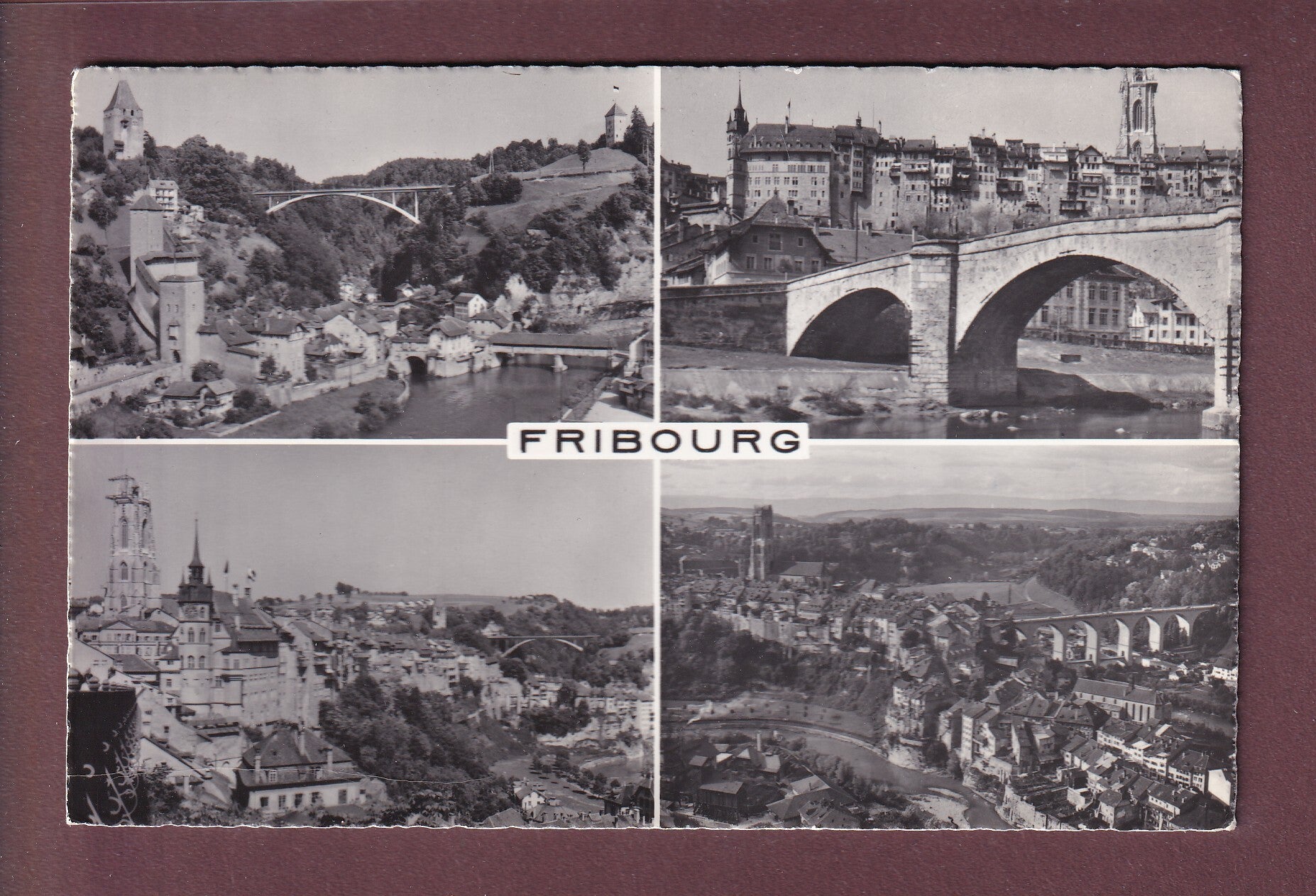 FRIBOURG - 4 images - 1965