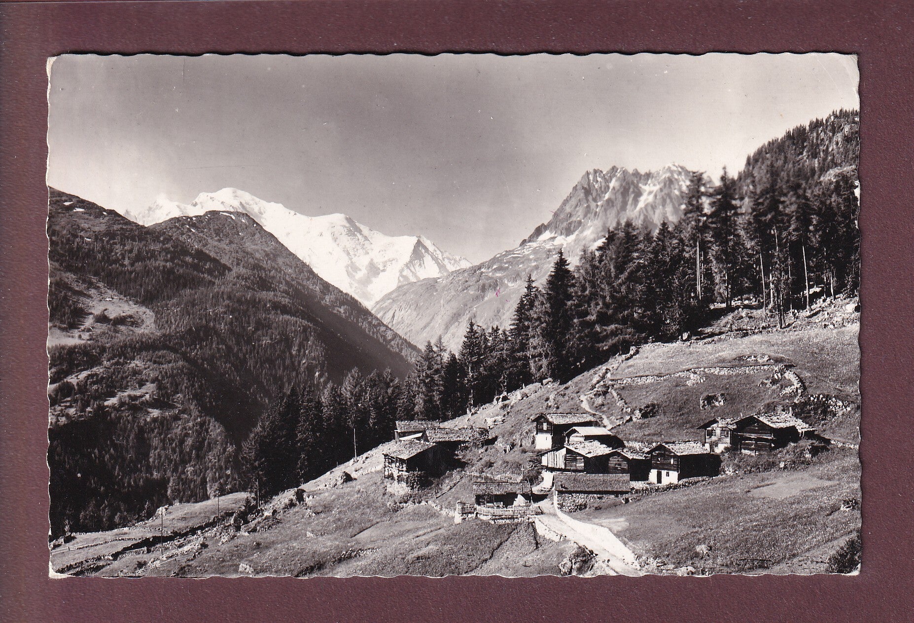 FINHAUT - La Léchère - Mont-Blanc - 1963