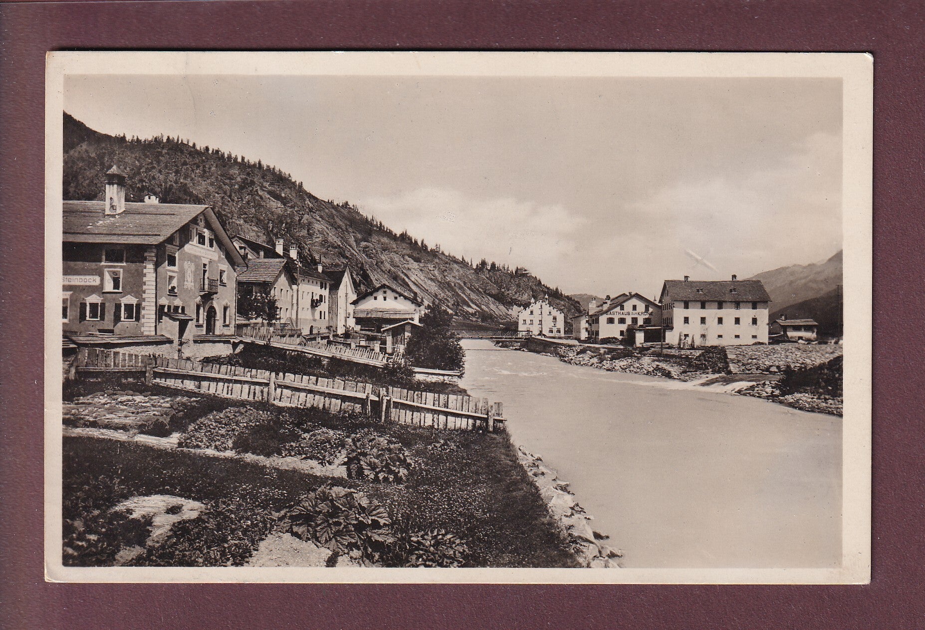 Ponte am ALBULAPASS - 1933