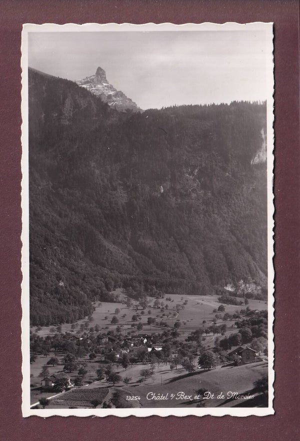 CHATEL sur Bex - Dent de Morcles - 1942