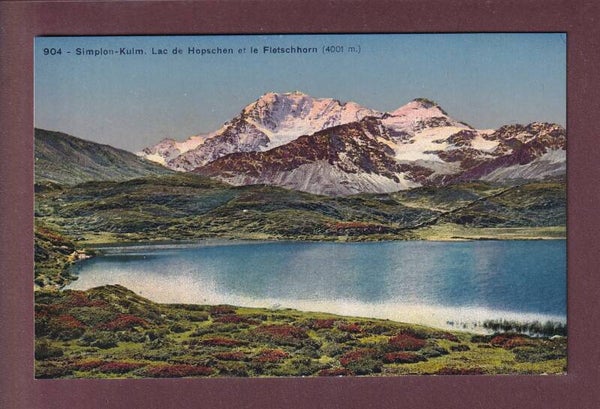 SIMPLON-KULM - Lac de Hopschen - Fletschhorn
