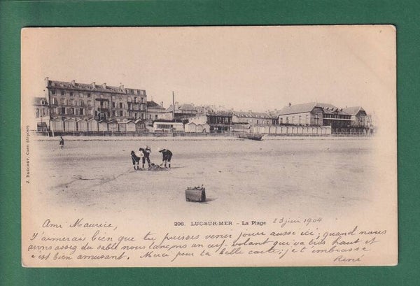 LUC-SUR-MER - La Plage - 1904
