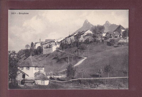 GRUYERES - Vue moins courrante